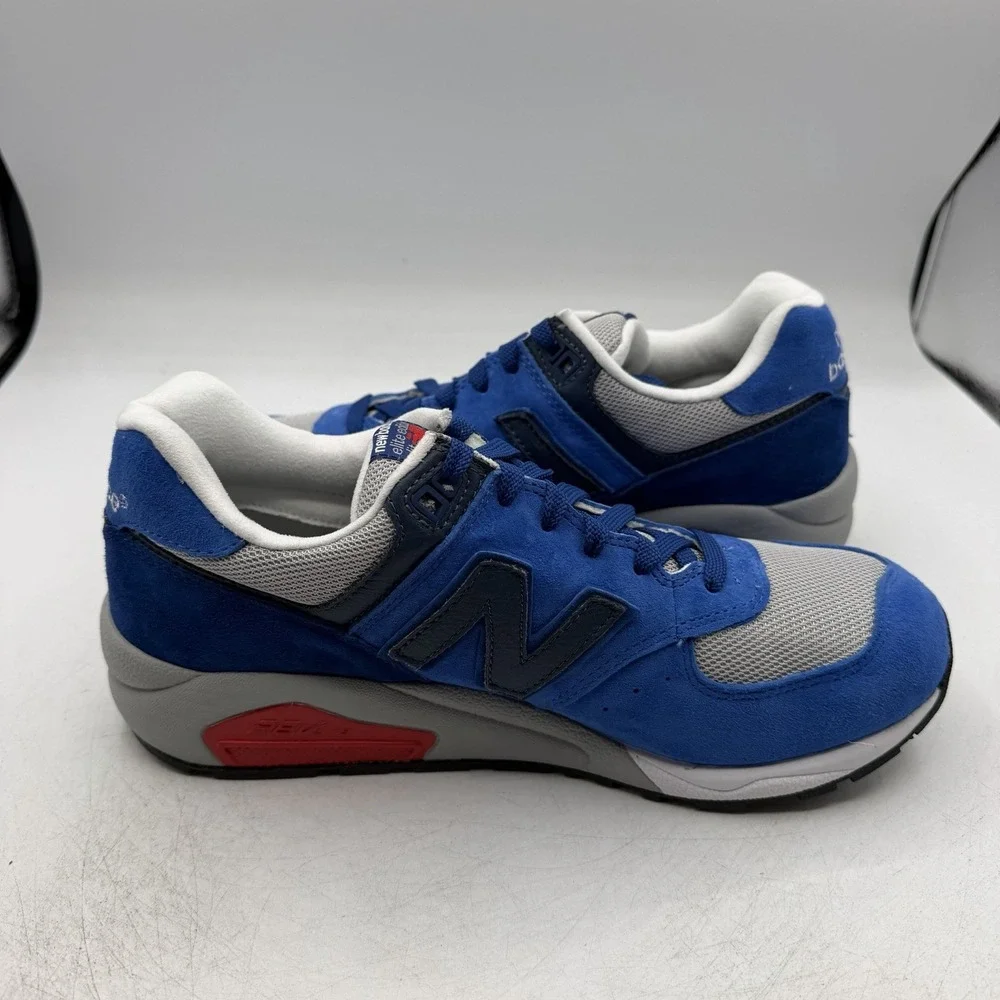 New Balance 572 Shoes Mens Sz 8 D Detective Cobalt/Navy Blue Sneakers MRT572BG